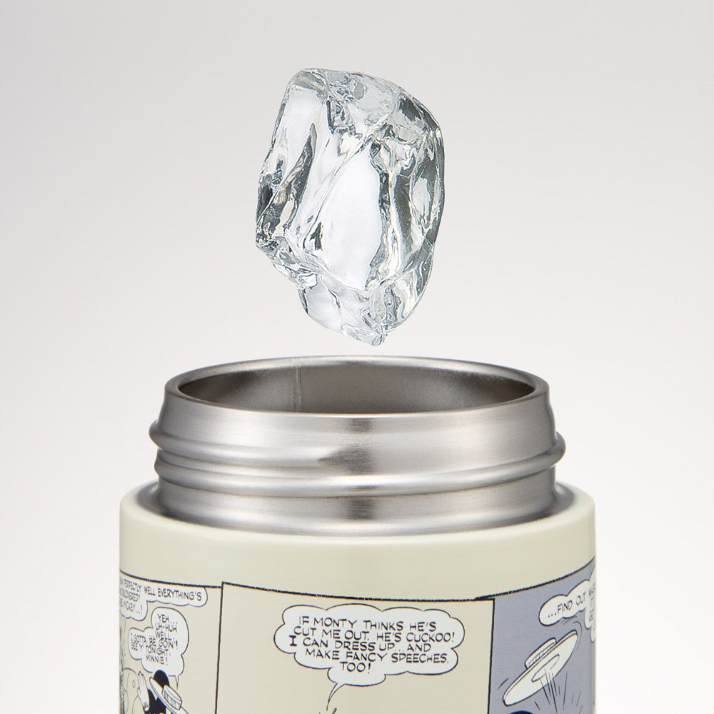 スケーター 水筒 ステンレス マグ ボトル 330ml 保温 保冷 コロンとした かわいい フォルム skater SMGD4 ミッキーマウス ミッキー Mickey コミック【丸み おしゃれ マグボトル 子供 大人】