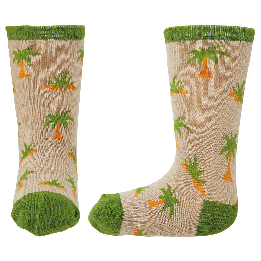 【メール便対象品】 靴下 キッズ 子供用靴下 ソックス 14～16cm くつ下 こども 1足 スケーター skater SOX2 ヤシの木 男の子 男子【子ども プレゼント 子供用 かわいい くつした】