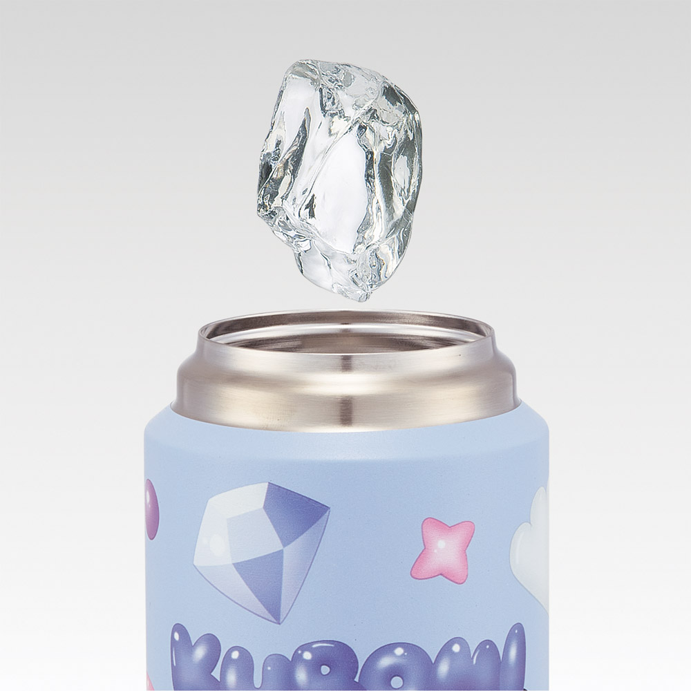 スケーター 水筒 600ml カラビナ ハンドル ステンレス ボトル 保温 保冷 キッズ 子供 STBC6 クロミ クロミちゃん サンリオ 女の子 女子【キャラクター こども 真空二重構造 水分補給】