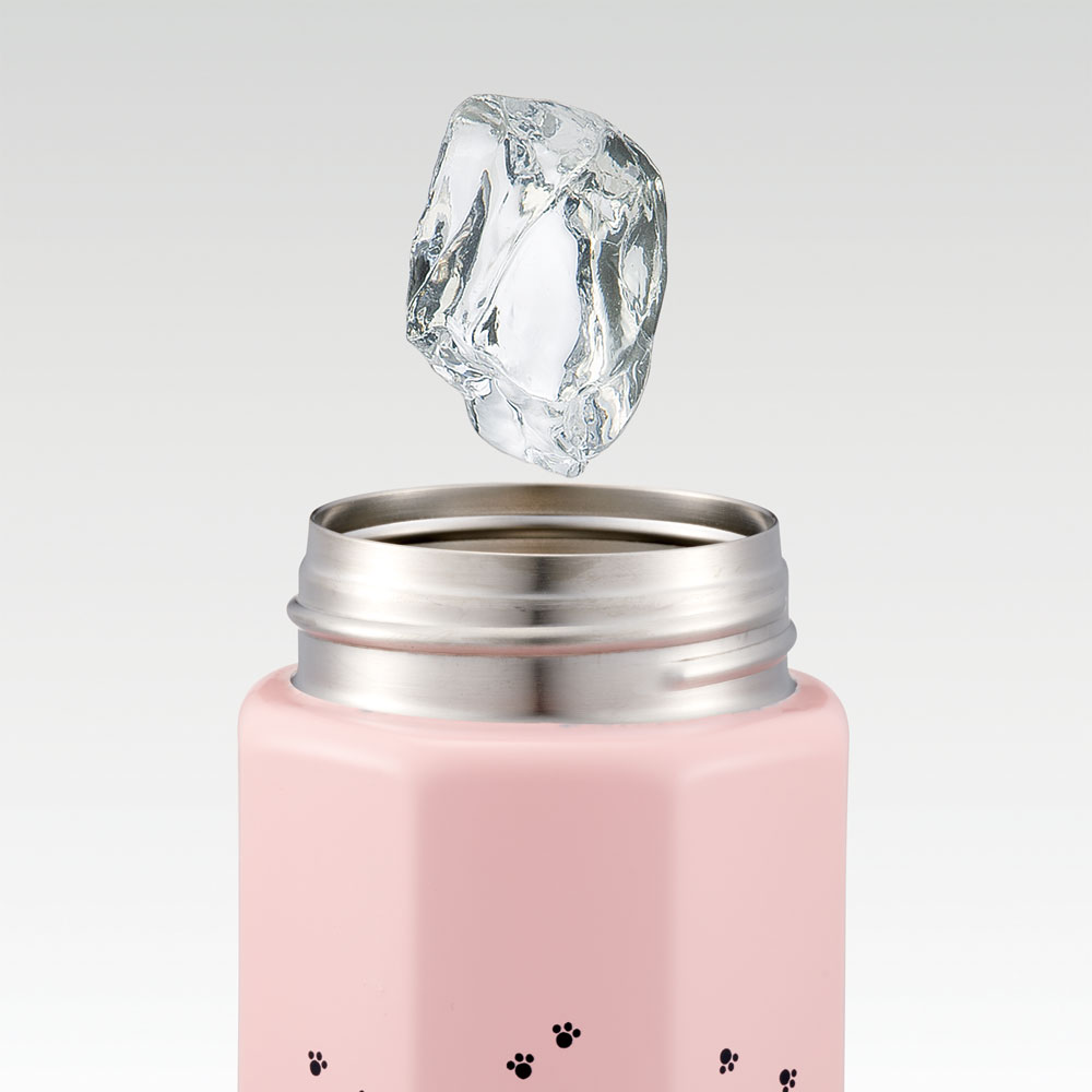 八角形 ステンレス マグ ボトル 水筒 350 350ml 直飲み 保温 保冷 おしゃれ スケーター skater STO4 魔女の宅急便 ジジ スタジオジブリ 女性