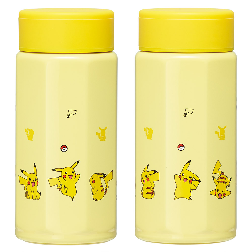 八角形 ステンレス マグボトル 水筒 350ml 保冷 保温 直飲み 大人 キャラクター skater スケーター STO4 ポケットモンスター ポケモン ピカチュウ 男の子