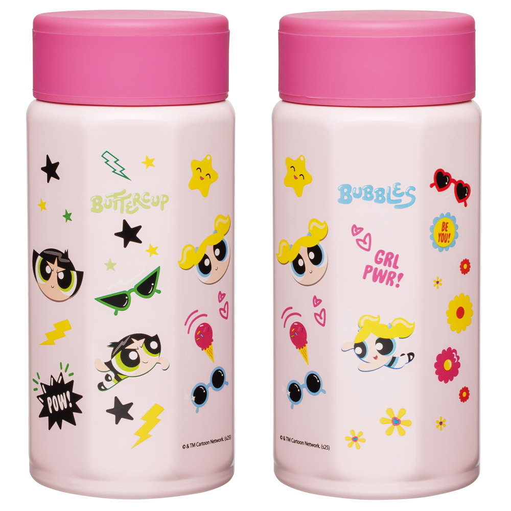 八角形 ステンレス マグボトル 水筒 350ml 保冷 保温 直飲み 大人 キャラクター skater スケーター STO4 パワーパフガールズ グッズ