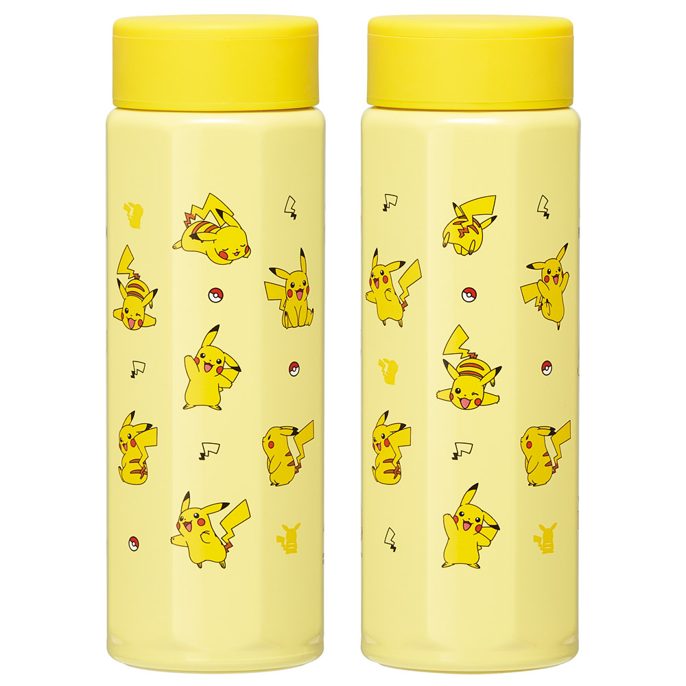 【送料無料】八角形 ステンレス マグボトル 水筒 500ml 保冷 保温 直飲み 大人 キャラクター skater スケーター STO5 ポケットモンスター ポケモン ピカチュウ 男の子