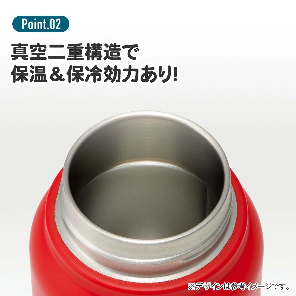 【送料無料】ステンレス マグボトル おすすめ 水筒 350ml 保温 保冷 skater 保温保冷 直飲み 軽量 スケーター STSC4 おぱんちゅうさぎ いちご おパンチュウサギ 女子【保冷保温 スクリューハンドル付き マイボトル おしゃれ シンプル】