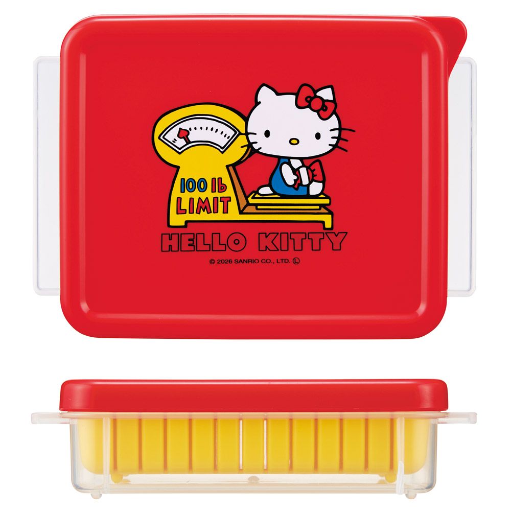 スケーター 保存 容器 S 260ml ざる付き ごはん ご飯 おかず お総菜 保存 ザル付き 保存容器 skater SZR2 ハローキティ レトロ 25年 キティちゃん サンリオ【ザル付 キッチン グッズ 用品】