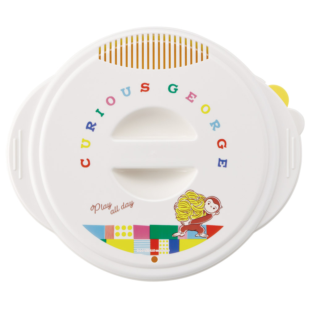 ラーメンメーカー 電子レンジ調理器 レンジ調理器 レンジ調理 ラーメンクッカー skater スケーター UDR1N おさるのジョージ ブロック ひとまねこざる 男子 女子