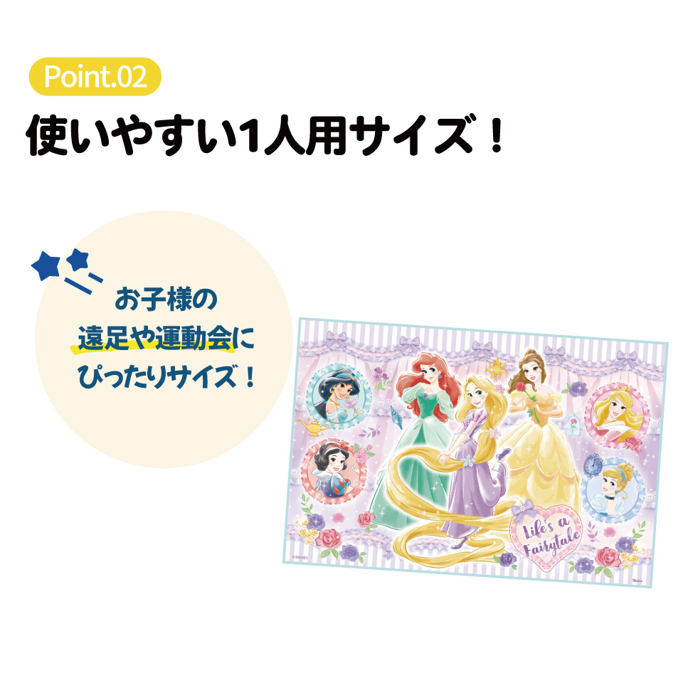 【メール便対象品】 スケーター レジャーシート ピクニックシート 子供 遠足 コンパクト 一人用 こども 薄手 skater VS1 ディズニー プリンセス 26年 女の子 女子【軽量 キャラクター グッズ ビニール 防水 おしゃれ かわいい】