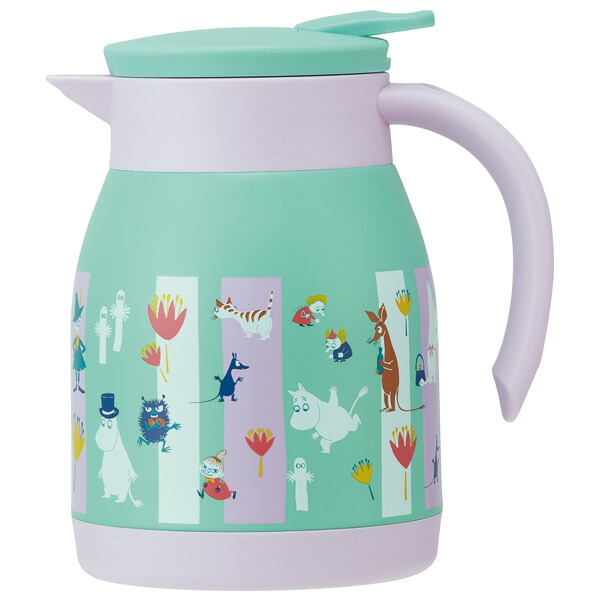 【送料無料】ステンレス卓上ポット 600ml ムーミン カラー/VSP6_4973307524820
