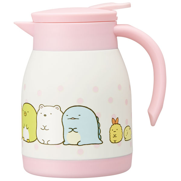 【送料無料】ステンレス卓上ポット 600ml すみっコぐらし／VSP6_4973307515583
