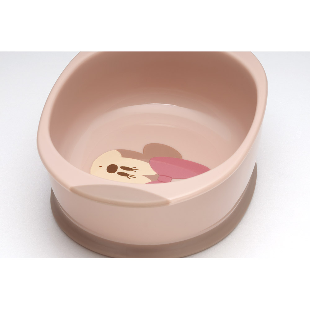 食べやすい フードボウル えさ入れ 餌皿 犬 猫 ペット かわいい 餌 水 キャラクター skater スケーター WP4P ミニーマウス ミニー Minnie ディズニー 女の子【犬用 猫用 食器 餌入れ プラスチック ペットボウル】