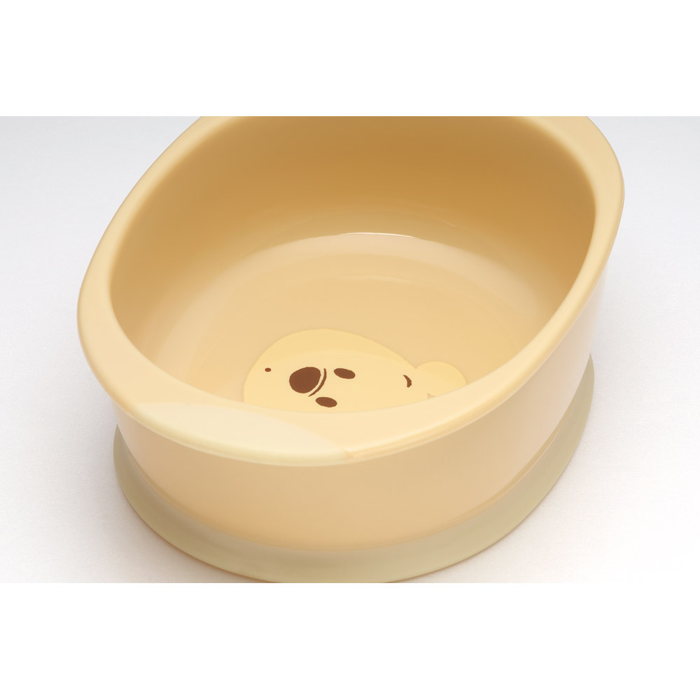 食べやすい フードボウル えさ入れ 餌皿 犬 猫 ペット かわいい 餌 水 キャラクター skater スケーター WP4P くまのプーさん プーさん Pooh 女性 レディース【犬用 猫用 食器 餌入れ プラスチック ペットボウル】
