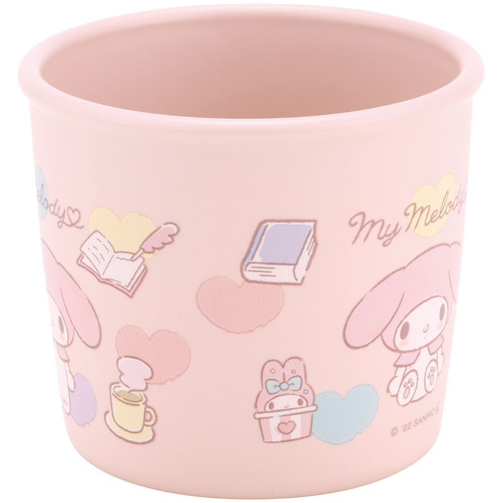 食器 ベビー 離乳食 コップ カップ 持ち手 食洗機対応 電子レンジ 抗菌 赤ちゃん スケーター skater XP21AG マイメロディ マイメロ サンリオ 女の子 女子【割れにくい キッズ おしゃれ 持ちやすい 日本製 幼児】