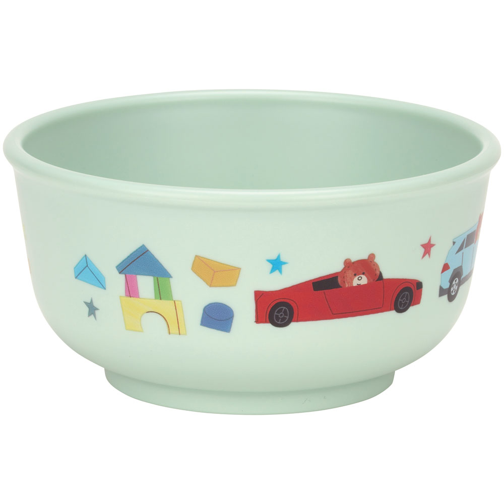 食器 ベビー 離乳食 茶碗 食洗機 お茶碗 子供 赤ちゃん 電子レンジ 可愛い 抗菌 skater スケーター XP23AG トミカとトム グッズ タカラトミー つむぱぱ クマ【割れにくい キッズ おしゃれ 持ちやすい 日本製 幼児】