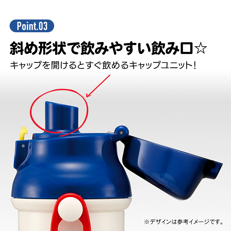 子供用 直飲み プラスチック 水筒 480ml トーマス/PSB5SANAG_4973307684876