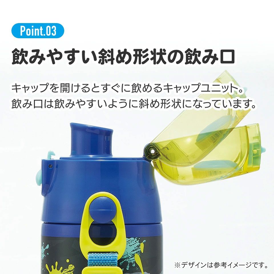【送料無料】超軽量ダイレクトステンレスボトル 580ml スプラトゥーン3/SDC6N_4973307621994