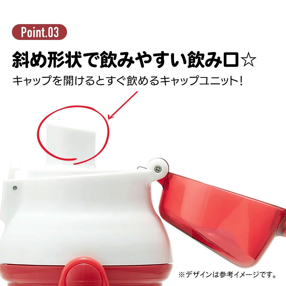 子供用 直飲み プラスチック 水筒 480ml となりのトトロ メイのお弁当/PSB5SANAG_4973307657078