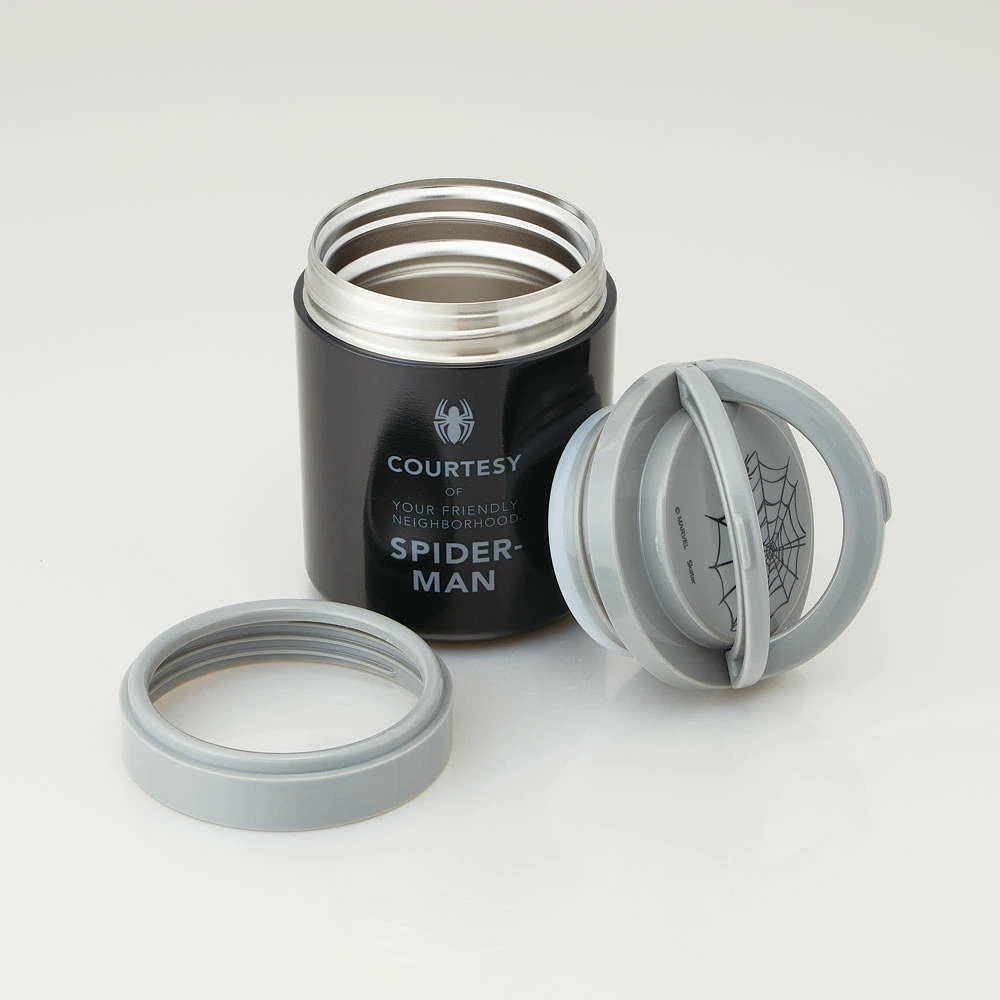 【送料無料】折りたたみ ハンドル付き 保温 保冷 デリカポット 500ml お弁当 ランチ スケーター skater LJFO5AG アメイジング スパイダーマン 男性 男 メンズ