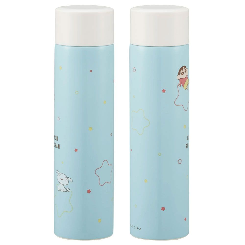 【送料無料】ポケット ステンレス マグ ボトル 160ml 水筒 ロングタイプ 保温 保冷 ミニ skater スケーター SMBC1BL クレヨンしんちゃん クレしん 男の子 女の子