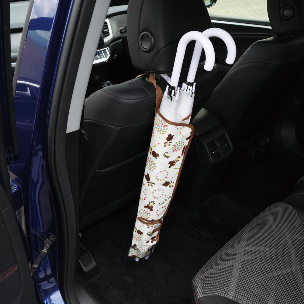 【メール便対象品】 傘 カバー くまのがっこう カー用品 車 便利 CUBC1 スケーター【車内 車中 雨の日 傘入れ 収納 ドライブ グッズ かわいい キャラクター】 【 レイン】