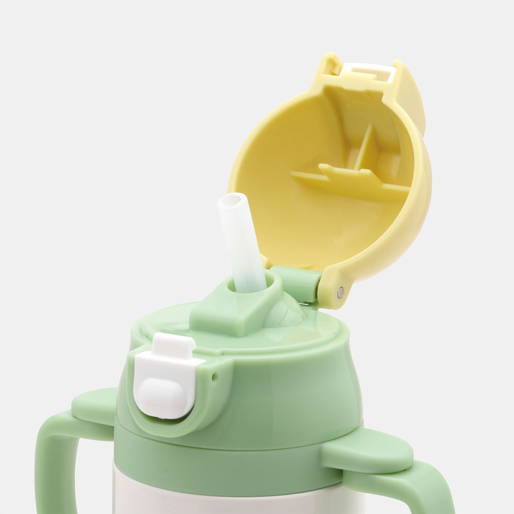 【送料無料】超軽量2WAYストローステンマグ 350ml くまのプーさん/STWM3N_4973307615078/スケーター