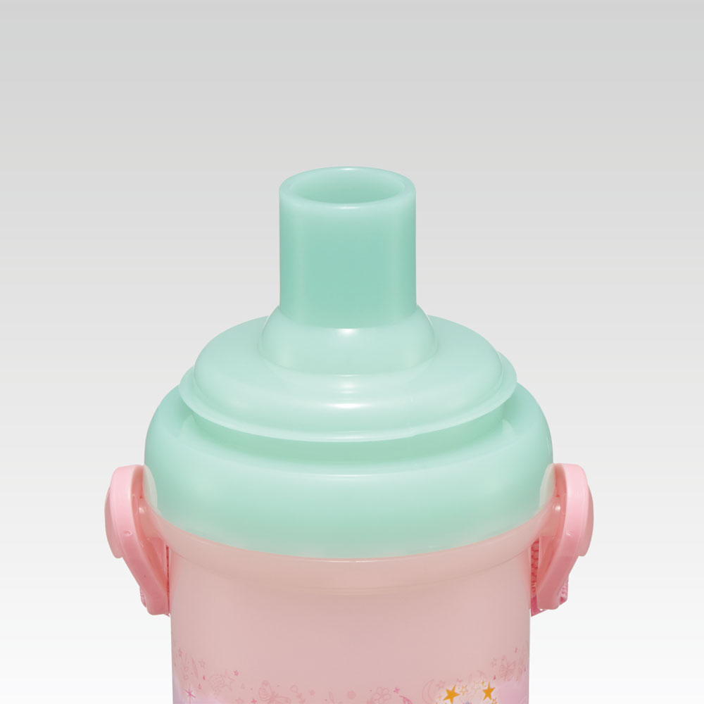 水筒 キッズ プラスチック 直飲み コップ 2WAY ボトル 480ml 約500ml スケーター PSB5KD