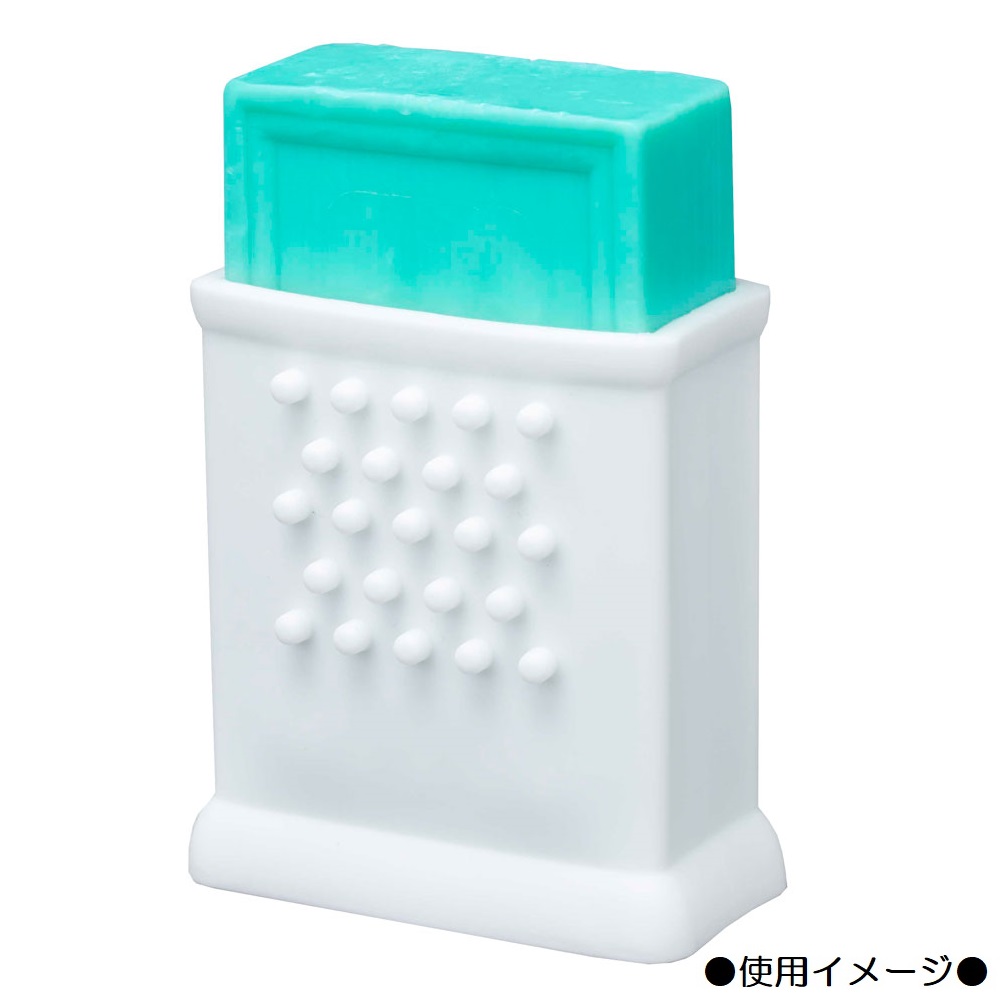 洗濯ブラシ付き石鹸ホルダー ベーシック/SHB1_4973307630392/スケーター