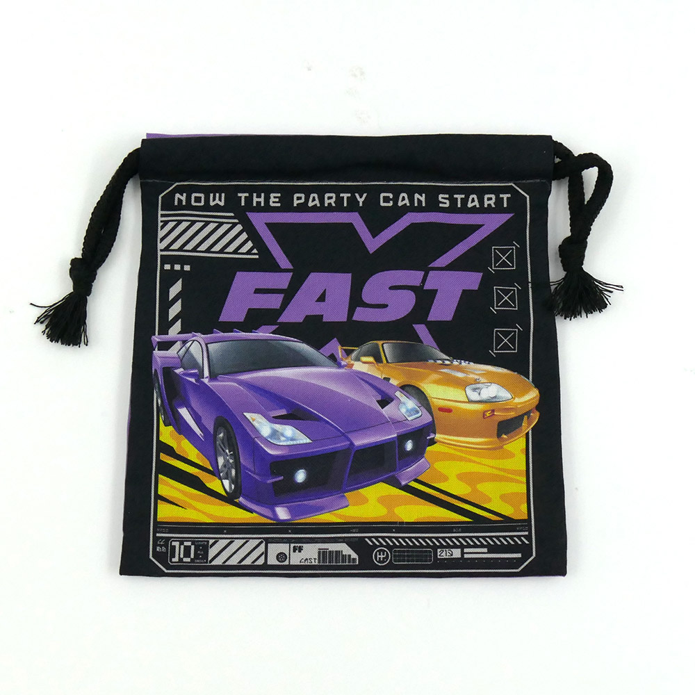 スケーター キャラクター ミステリーボックス巾着 単品 Mサイズ KBB21 skater ワイルドスピード ワイスピ Fast & Furious グッズ【ブラインド ランチ巾着 ランダム お楽しみ サプライズ】