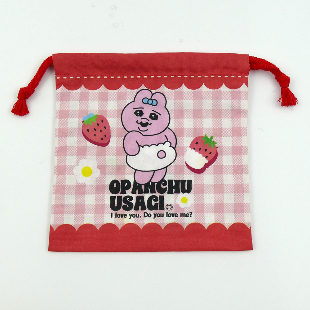 スケーター キャラクター ミステリーボックス巾着 単品 Mサイズ KBB21 skater おぱんちゅうさぎ おパンチュウサギ 女子 女の子【ブラインド ランチ巾着 ランダム お楽しみ サプライズ】
