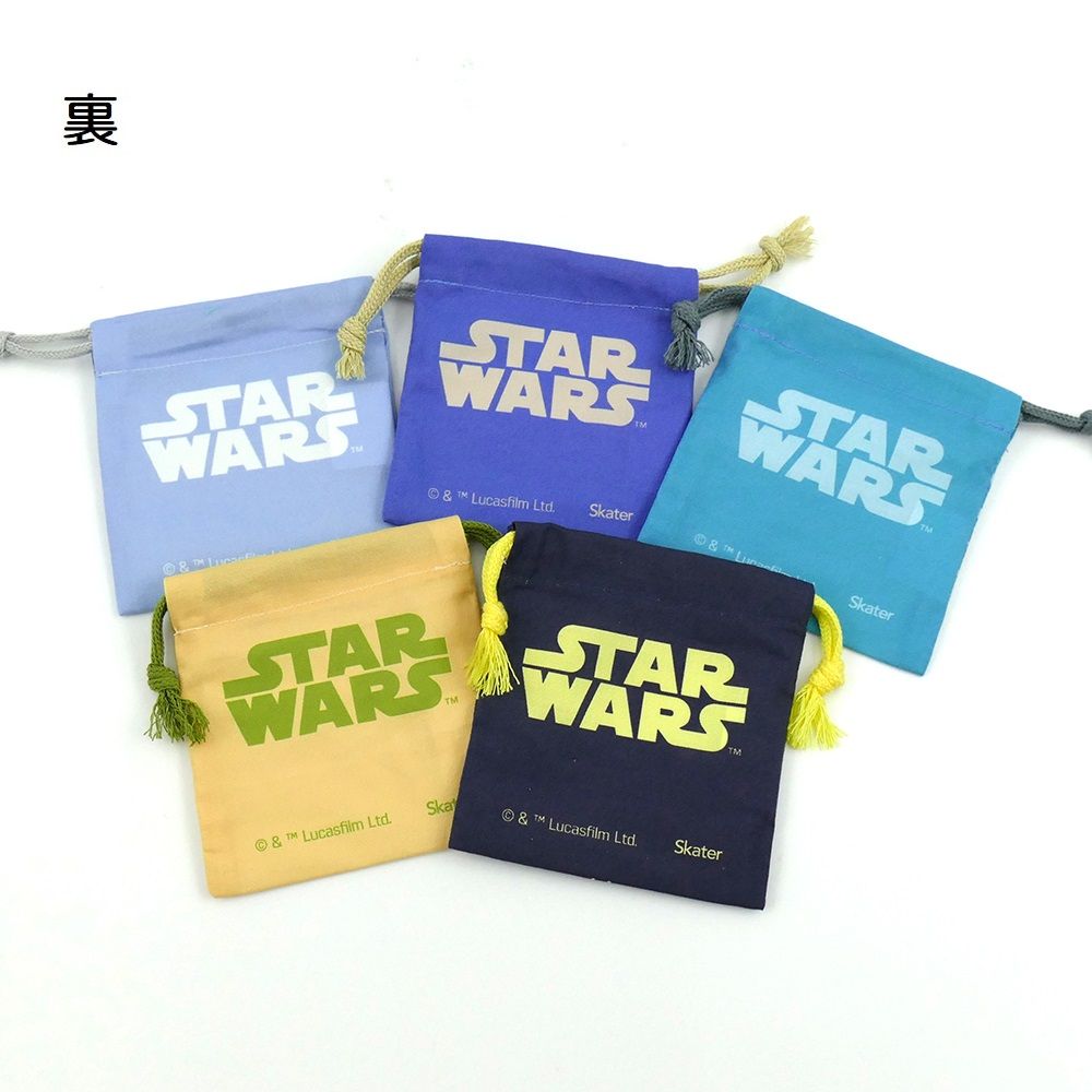 スケーター キャラクター ミステリーボックス巾着 単品 Sサイズ KBB20 skater スターウォーズ STAR WARS ユニークアート【ブラインド ランチ巾着 ランダム お楽しみ サプライズ】