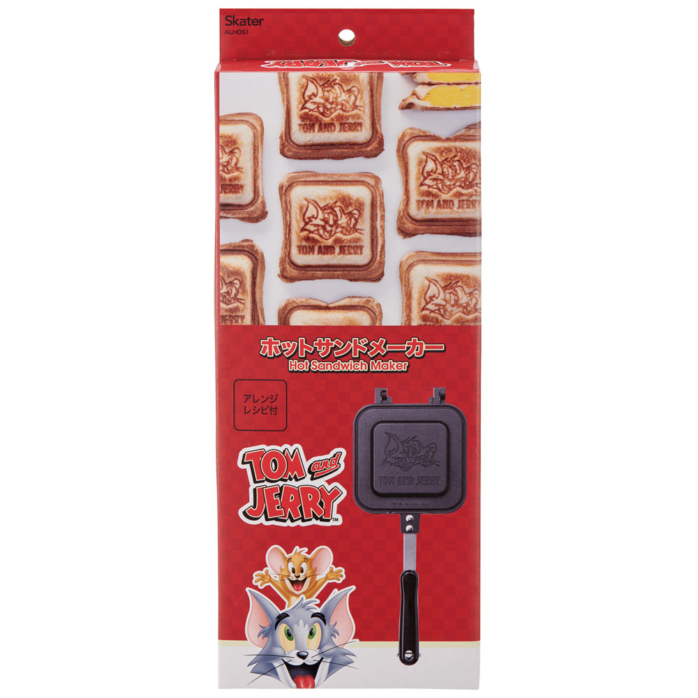 【送料無料】ホットサンドメーカー トム&ジェリー/ALHOS1_4973307641398/スケーター