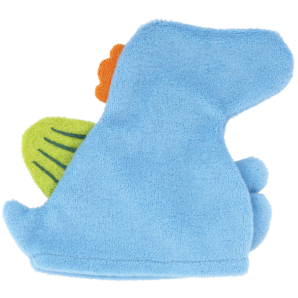 【メール便対象品】 マスコット 付き タオル 30×30cm ガーゼ パイル 綿100% ベビー 子供 可愛い スケーター skater BMT1 ディノサウルス 恐竜 ダイナソー 男の子 男子【手拭き かわいい キャラクター】