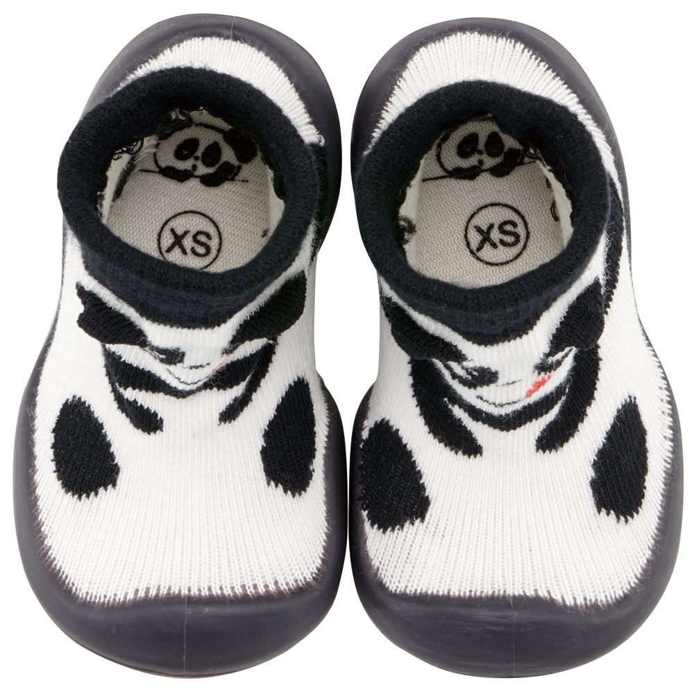 ソックス シューズ ギフトボックス XS 11.3cm ベビー 靴 赤ちゃん BSSHL1G スケーター skater ゴパン パンダ パンダ柄 ぱんだ 男の子 女の子【キャラクター 靴下 くつ クツ ファーストシューズ】