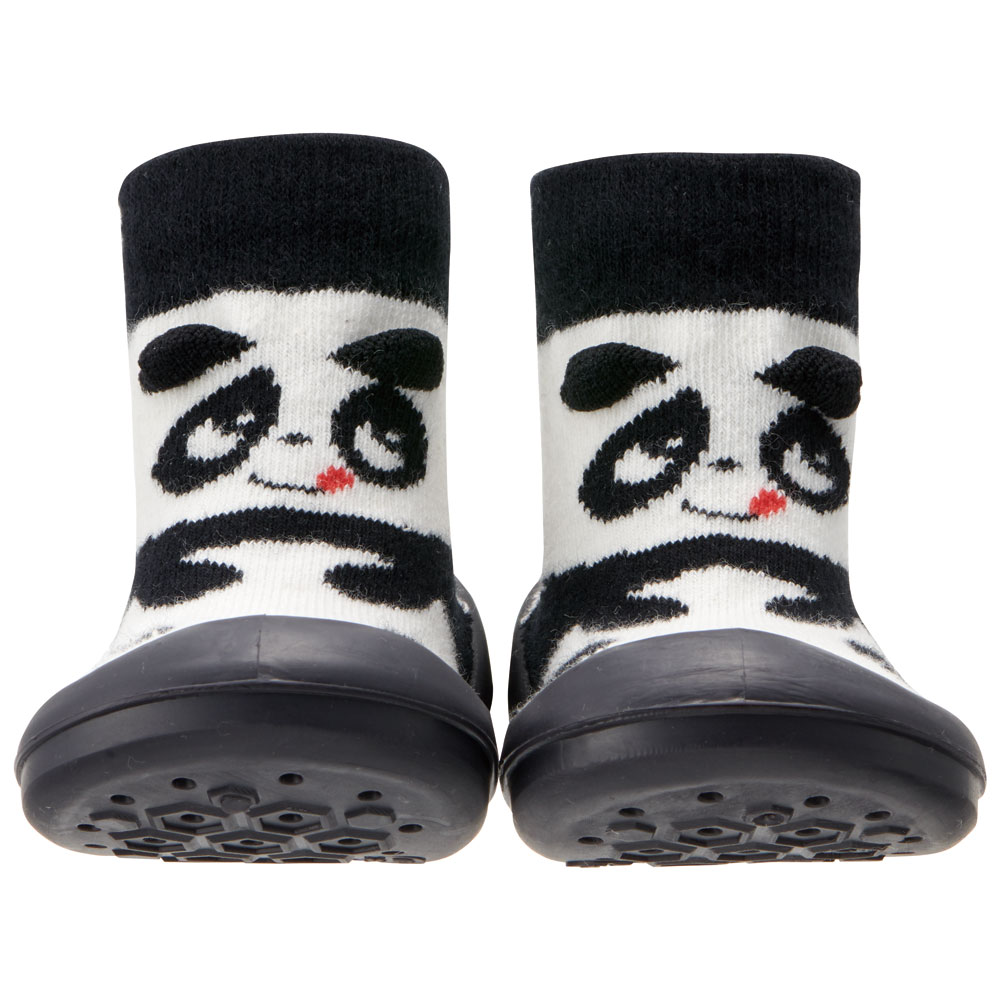 ソックス シューズ XS 11.3cm ベビー ファースト シューズ 靴 赤ちゃん BSSHL1 スケーター skater ゴパン ごぱん パンダ パンダ柄 ぱんだ 男の子 女の子【キャラクター 靴下 くつ クツ ファーストシューズ 室内履き ベビーシューズ 子供】