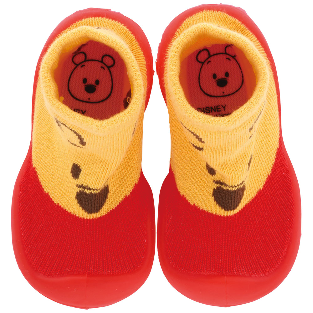 ソックス シューズ ギフトボックス XS 11.3cm ベビー 靴 赤ちゃん BSSHL1G スケーター skater くまのプーさん プーさん Pooh 男の子 女の子【キャラクター 靴下 くつ クツ ファーストシューズ】