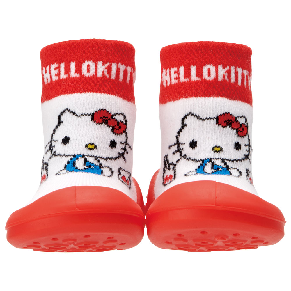 ソックス シューズ XS 11.3cm ベビー ファースト シューズ 靴 赤ちゃん BSSHL1 スケーター skater キティ ハローキティ キティちゃん 女の子【キャラクター 靴下 くつ クツ ファーストシューズ 室内履き ベビーシューズ 子供】