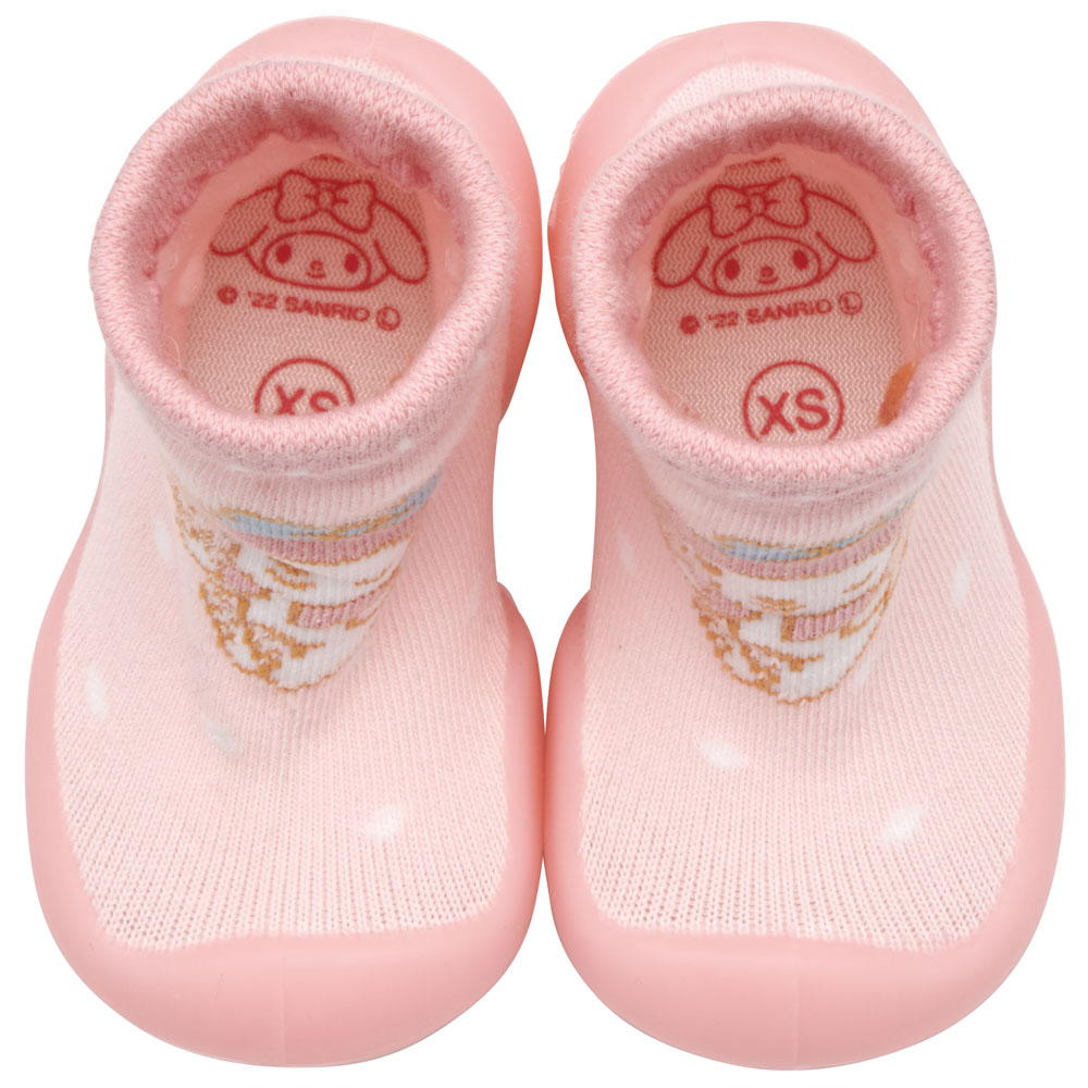 ソックス シューズ ギフトボックス XS 11.3cm ベビー 靴 赤ちゃん BSSHL1G スケーター skater マイメロディ マイメロ サンリオ 女の子 女子【キャラクター 靴下 くつ クツ ファーストシューズ】