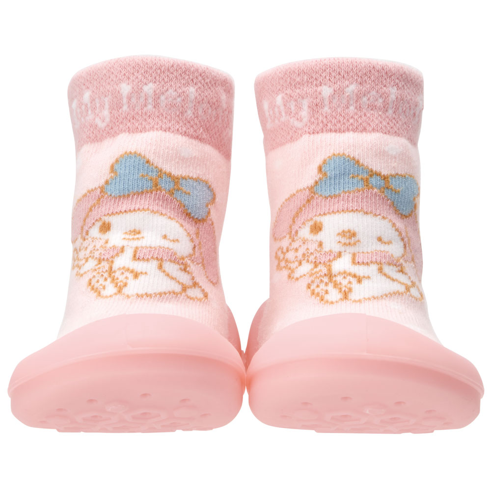 ソックス シューズ XS 11.3cm ベビー ファースト シューズ 靴 赤ちゃん BSSHL1 スケーター skater マイメロディ マイメロ サンリオ 女の子 女子【キャラクター 靴下 くつ クツ ファーストシューズ 室内履き ベビーシューズ 子供】