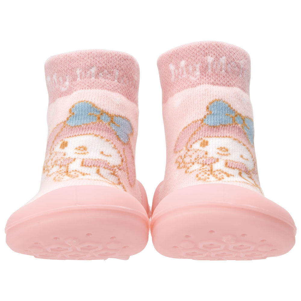 ソックス シューズ S 11.9cm ベビー ファースト シューズ 靴 赤ちゃん BSSHL2 スケーター skater マイメロディ マイメロ サンリオ 女の子 女子【キャラクター 靴下 くつ クツ ファーストシューズ 室内履き ベビーシューズ 子供】