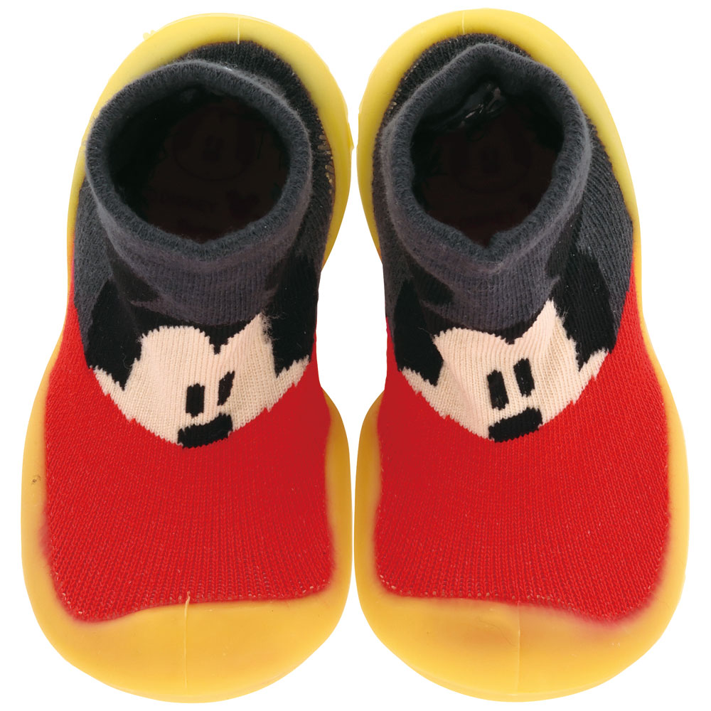 ソックス シューズ ギフトボックス L 13.3cm ベビー 靴 赤ちゃん BSSHL4G スケーター skater ミッキーマウス ミッキー Mickey 男の子 女の子【キャラクター 靴下 くつ クツ ファーストシューズ】