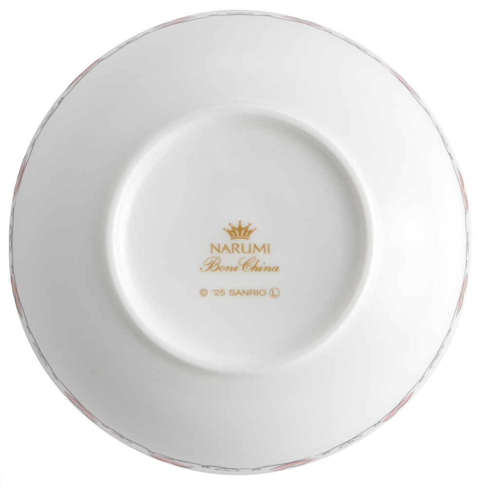 【送料無料】フルーツ皿 ナルミボーンチャイナ NARUMI ナルミ ボーンチャイナ 食器 磁器 お皿 スケーター skater CBFT14 キティ ハローキティ キティちゃん 女の子【取り皿 丸皿 陶磁器 キャラクター 鳴海製陶】