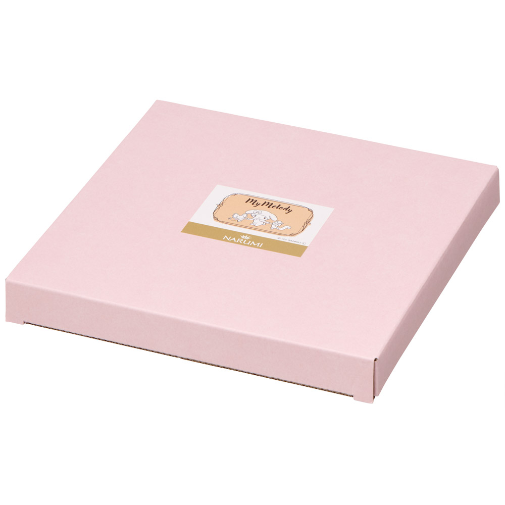 【送料無料】プレート 皿 19cm ナルミボーンチャイナ NARUMI ナルミ ボーンチャイナ 食器 お皿 スケーター skater CBPL19 マイメロディ マイメロ サンリオ 女の子 女子【取り皿 丸皿 陶磁器 キャラクター 鳴海製陶】