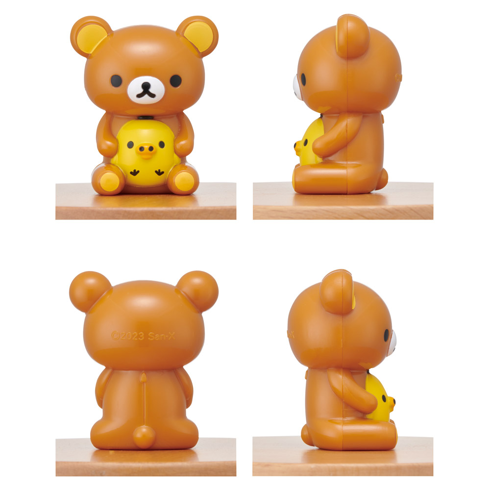 マスコット付き キャニスター ホーロー 琺瑯 木 蓋 750ml 保存容器 キャラクター skater スケーター ENC8D リラックマ Rilakkuma 女の子 女性 レディース