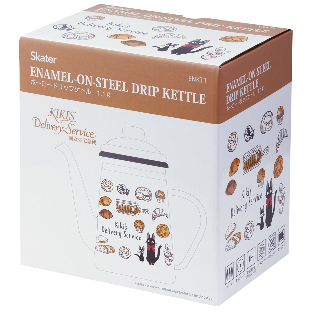 【送料無料】ホーロー ドリップ ケトル 1.1L やかん ヤカン ポット おしゃれ 可愛い ほうろう スケーター ENKT1
