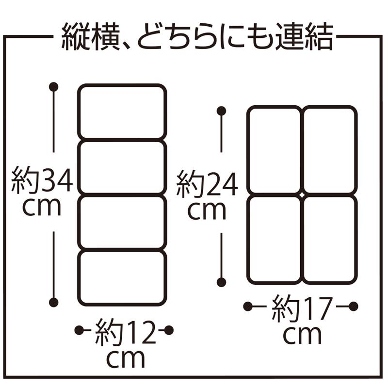 スケーター 野菜 スタンド ケース 連結式 4個セット キッチン 台所用品 冷蔵庫 収納 整理 skater FVR1 サンドベージュ【立てる保存 立てて 収納 保存 野菜】