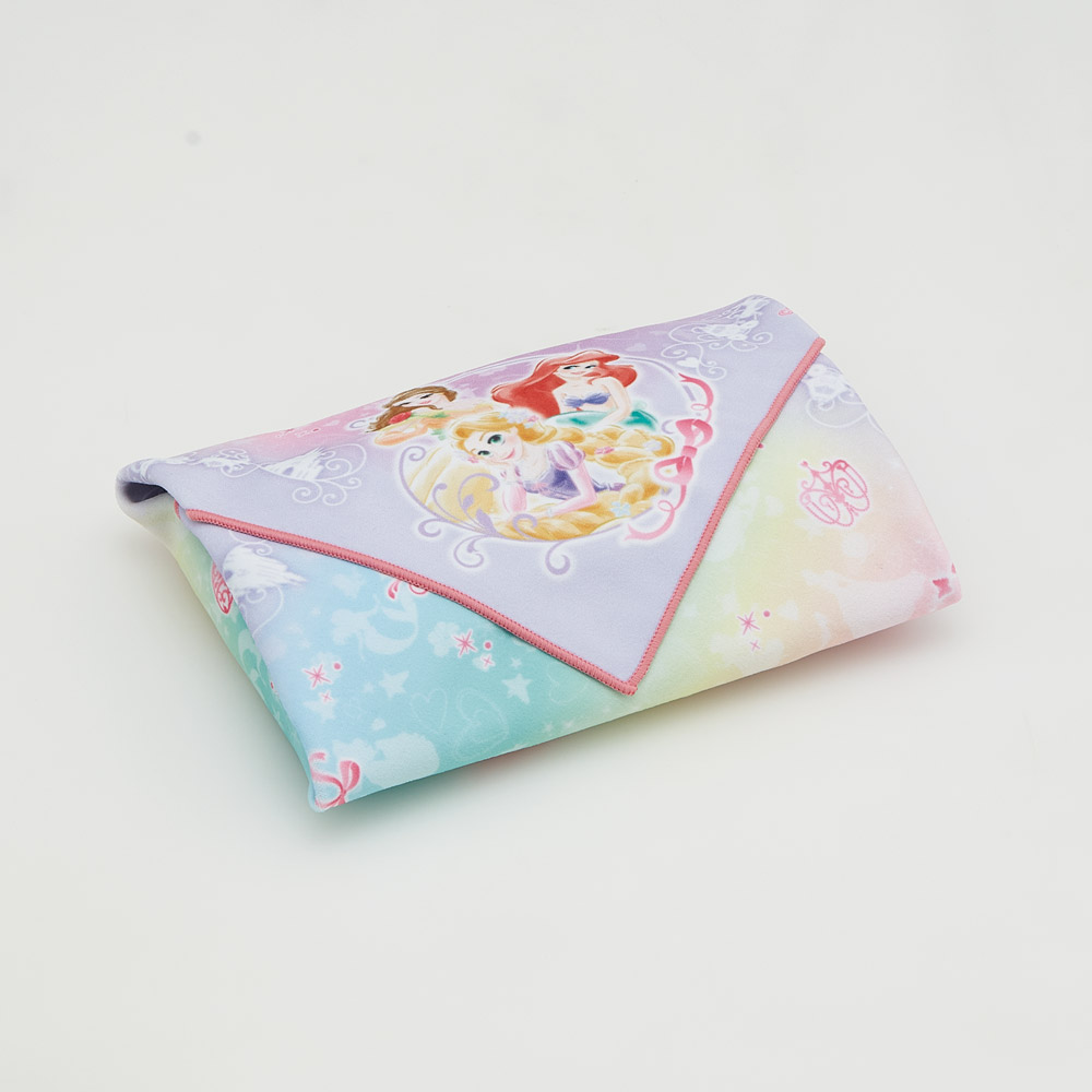 【メール便対象品】 くっつく ランチクロス 43cm お弁当 水筒 包む 簡単 便利 キャラクター 可愛い スケーター skater KBST43 ディズニー プリンセス 女の子 女子