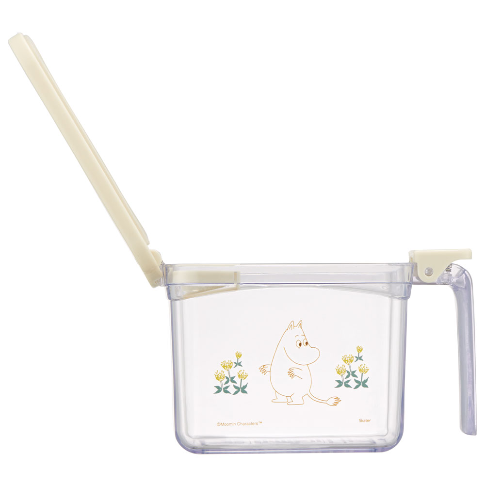 調味料 ポット 380ml ワンプッシュで開く 調味料 入れ 容器 砂糖 塩 KHP1 スケーター skater ムーミン Moomin リトルミイ 女性 レディース