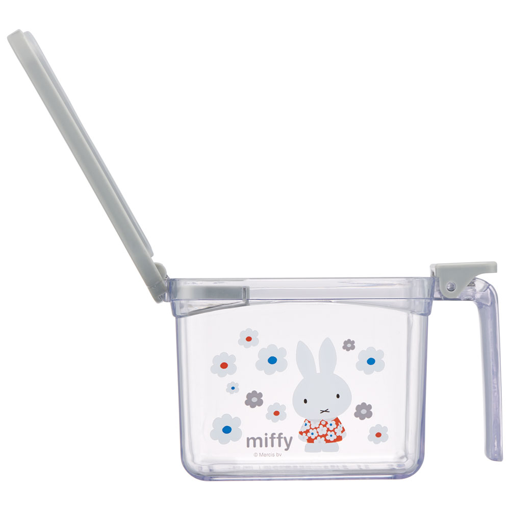 調味料 ポット 380ml ワンプッシュで開く 調味料 入れ 容器 砂糖 塩 KHP1 スケーター skater ミッフィー Miffy うさこちゃん 女の子 女性