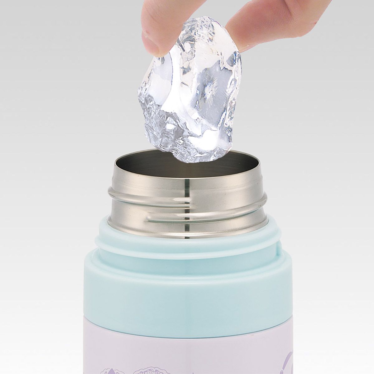 スケーター 水筒 直飲み ステンレス 保冷 470ml ワンタッチ 水筒カバー付き キャラクター skater KSDC4 ディズニー プリンセス 26年 女の子 女子【ショルダー キッズ 幼稚園 小学校 子供用水筒】