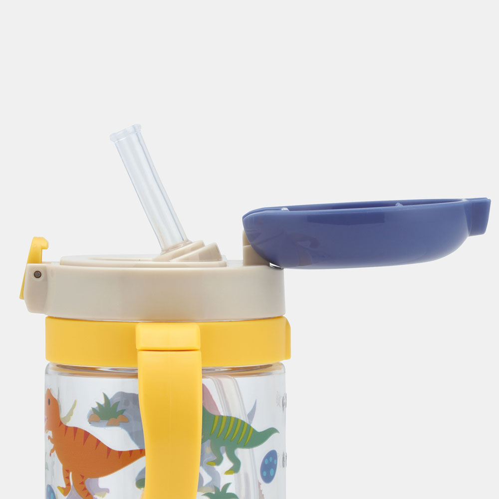折りたたみ ストローマグ 260ml ベビーマグ ベビー ストロー マグ 両手 子供 1歳 skater スケーター KSHW1N ディノサウルス 恐竜 ダイナソー 男の子 男子【キャラクター ストローコップ ハンドル コンパクト】
