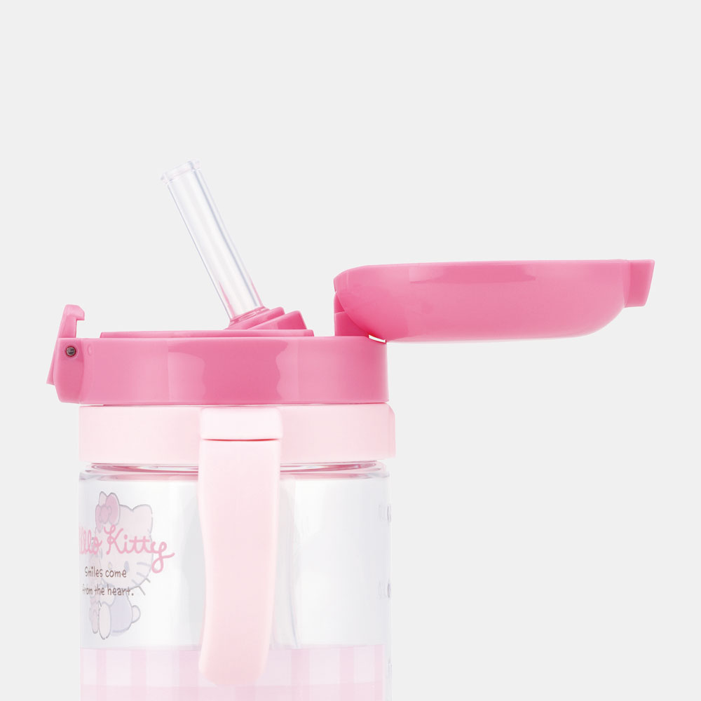 折りたたみ ストローマグ 260ml ベビーマグ ベビー ストロー マグ 両手 子供 1歳 skater スケーター KSHW1N キティ ハローキティ キティちゃん 女の子【キャラクター ストローコップ ハンドル コンパクト】